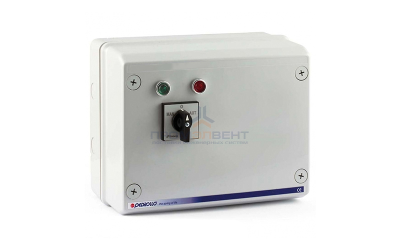 Пульт управления Pedrollo QET 300 - 2,2 кВт (трехфазный, 7 А)