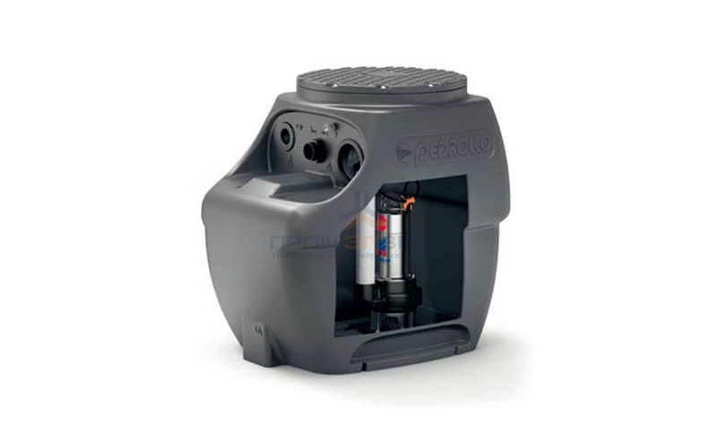 Установка канализационная Pedrollo SAR 250-BCm 10/50-ST - 0,75кВт(Qmax 600л/мин,Hmax 11м,кабель 10м)