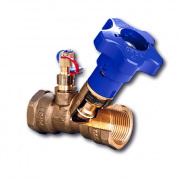 Клапан балансировочный Zetkama 221X - 1/2" (ВР/ВР, PN16, Tmax 120°C, Kv 1,60 м³/ч)