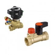 Комплект клапанов Danfoss MVT/MSV-S - 2" (балансировочный и запорный, ВР/ВР, PN20, Tmax 120°C)