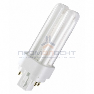 Лампа Osram Dulux D/E 10W/41-827 G24q-1 теплая