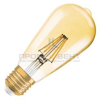 Лампа филаментная светодиодная капля Osram LED Vintage CLAS ST64 21 2.8W/824 200lm E27 Filament