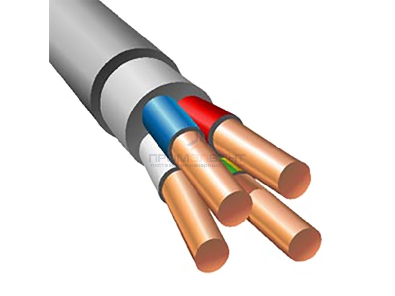 Кабель силовой NYM-O 4х2,5 0,66кВ ГОСТ IEC 60227-4-2011 (Севкабель)