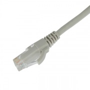 Патч-корд RJ45 U/UTP категория 5e PVC 3 м серый Legrand