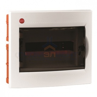 Щиток встраив. с дверцей 12мод., IP41, белый, с усил. клеммн.блоком в компл. 1х87312