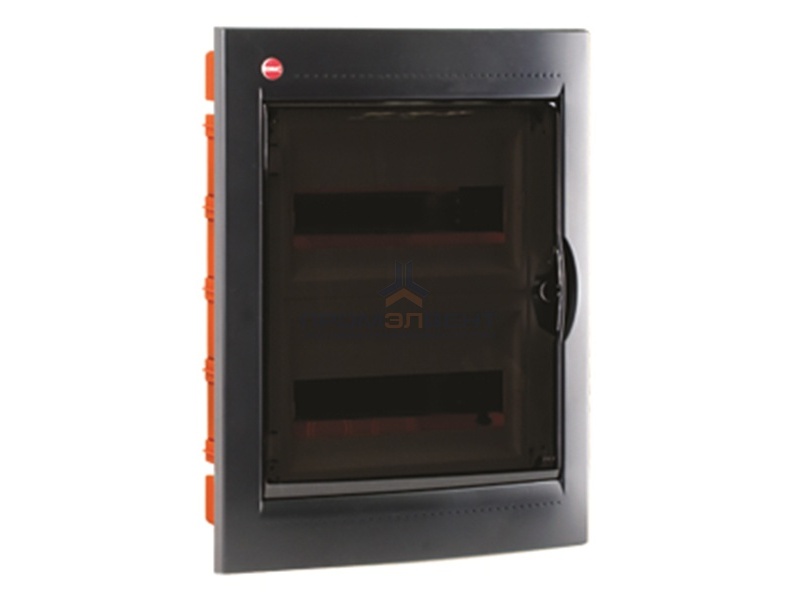 63024N Щиток встраиваемый 24 мод.,IP 40 цв.черный